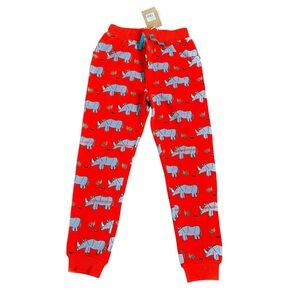 NWT Frugi Rhino Friends Joggers Sz 9/10
